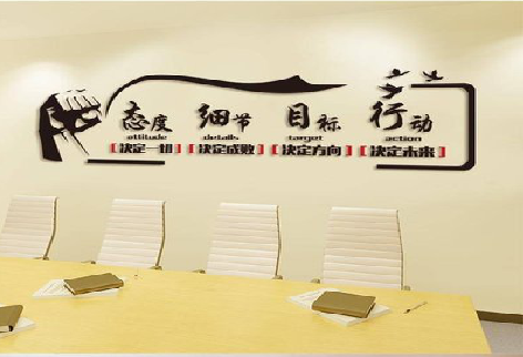 宁明企业文化墙主要展示什么？