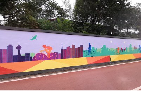 宁明墙体彩绘-围墙