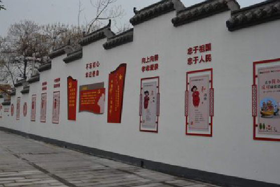 宁明墙体彩绘-乡村文化墙