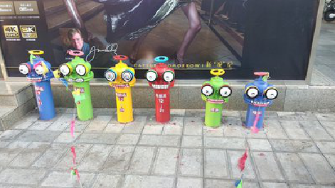 宁明商业区彩绘