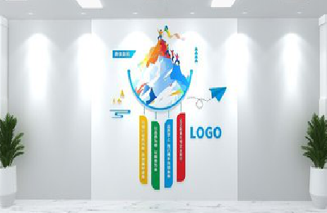 宁明公司企业形象墙的工艺材料有哪些？